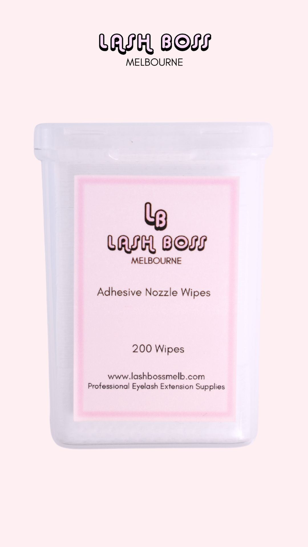 Eyelash Glue/Adhesive Wipes 200
