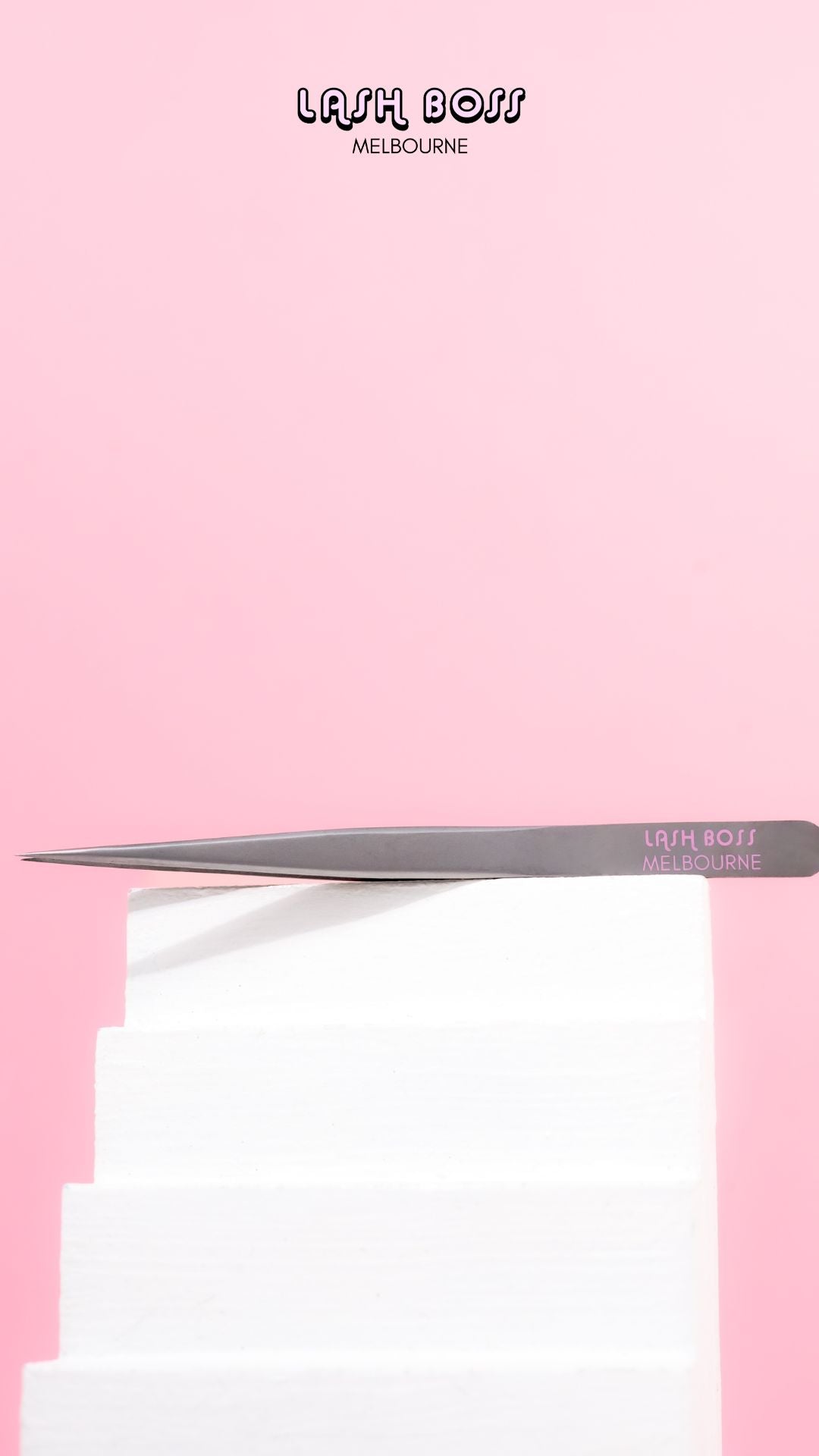 Salon-Grade Eyelash Extension Tweezers