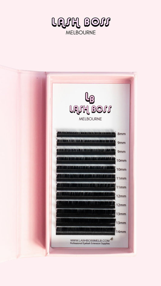 Volume Eyelash Extension Trays 0.05mm C & D Curl