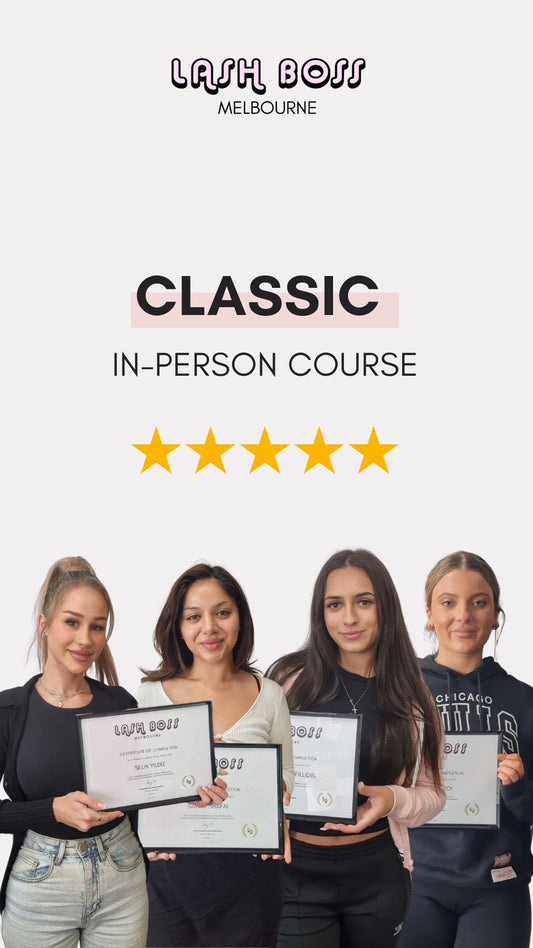 Classic Eyelash Extension In Person Training 1 Day Course