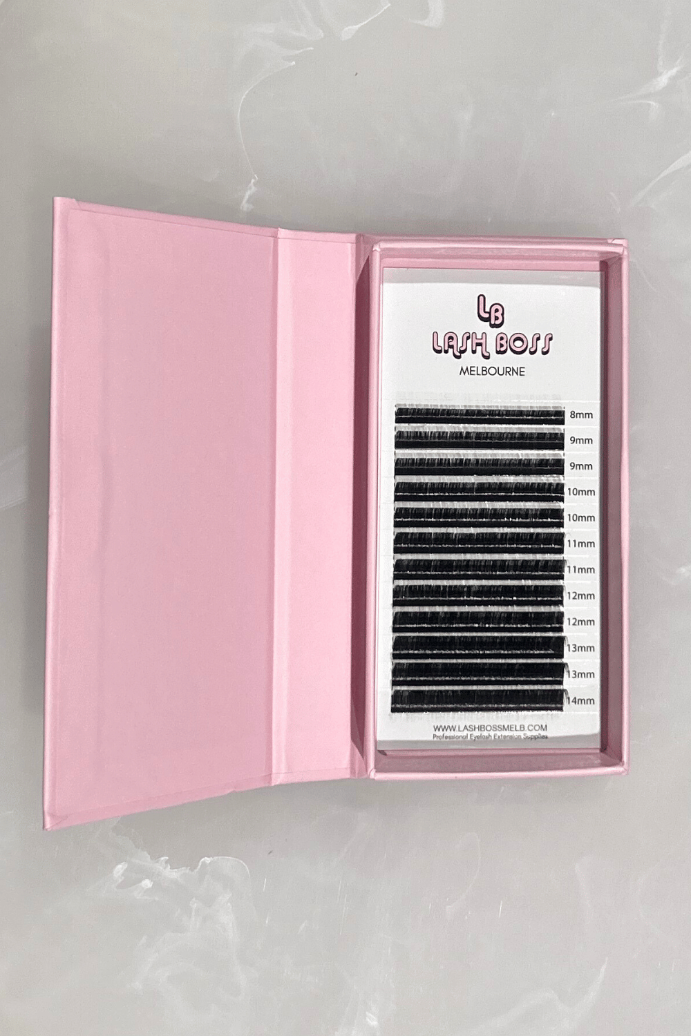 Handmade Volume Boxed Tray - 0.05mm D Curl - Mixed Length