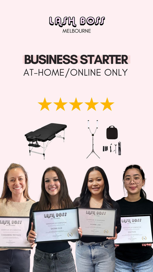 Business Starter Online Eyelash Extension Course