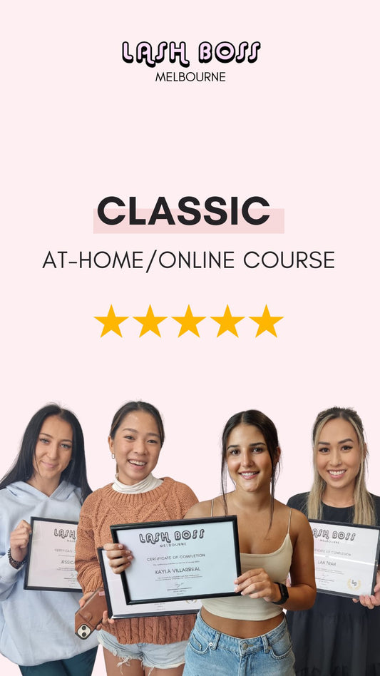 Classic Eyelash Extension Online Course