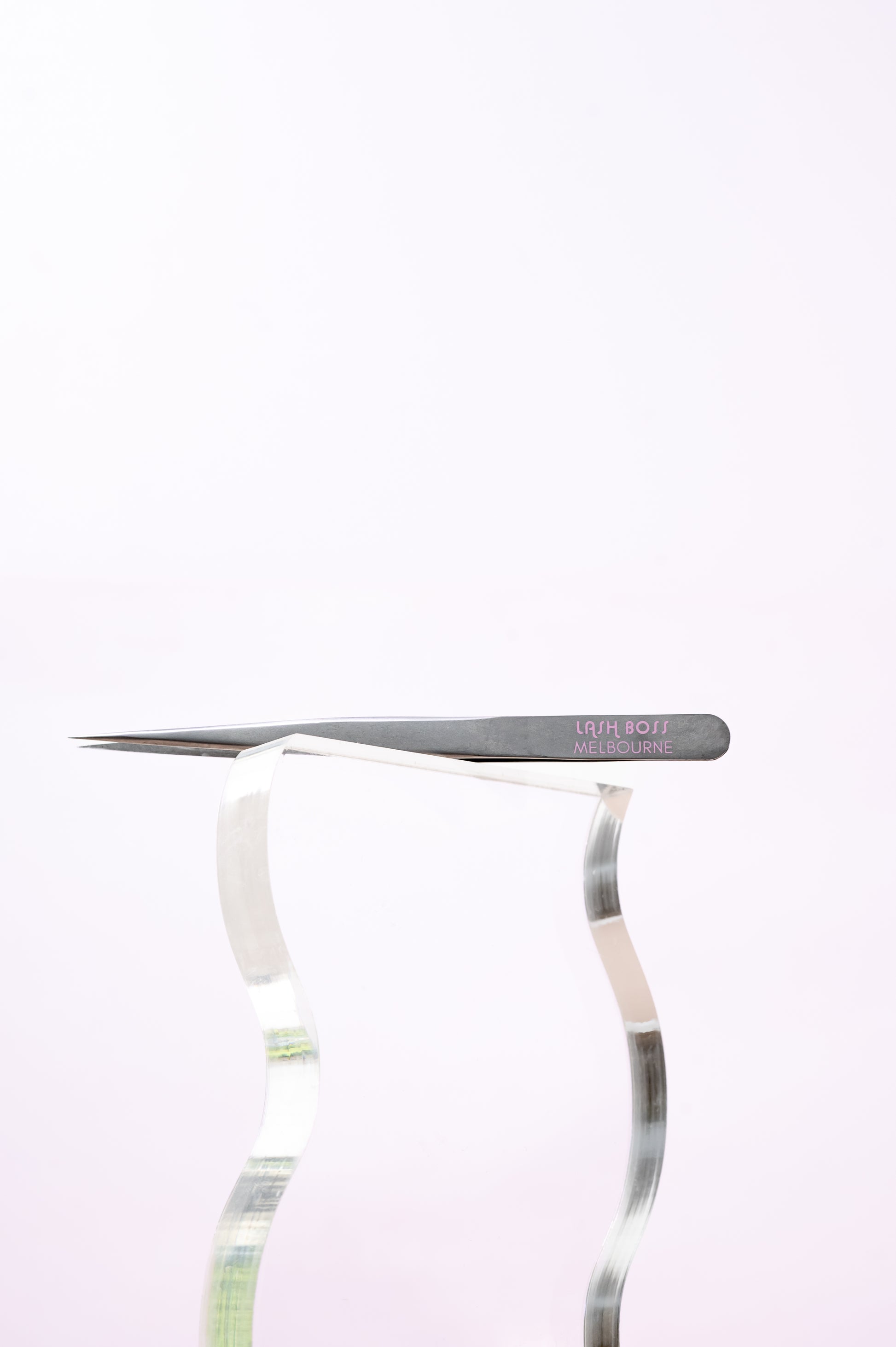 Straight tweezers by Lash Boss Melbourne - Online lash courses, in person training, and lash supplies Australia