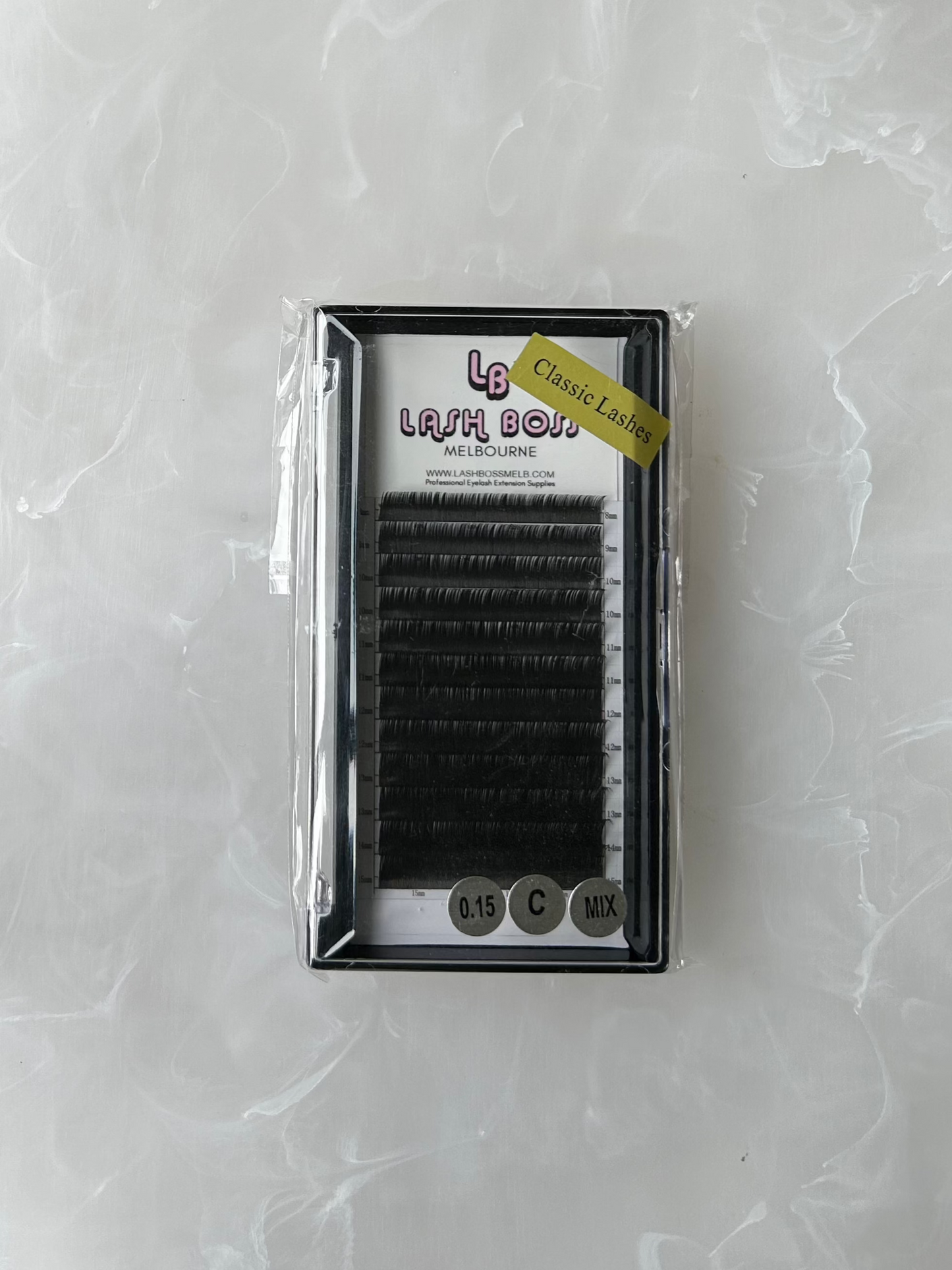 Mixed Length Classic Trays - 0.15mm Thickness C Curl