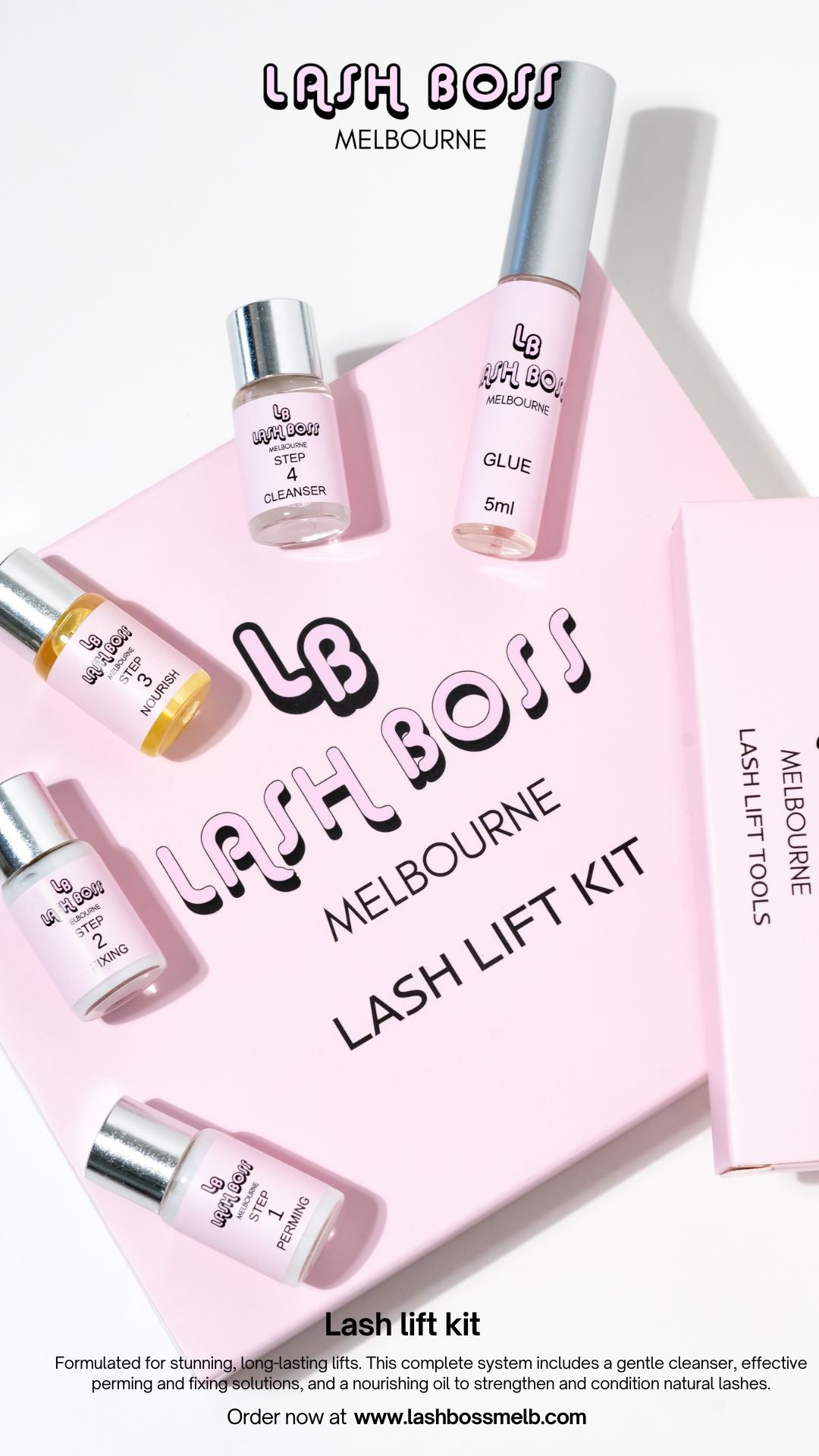 Lash lift kit - by Lash Boss Melbourne