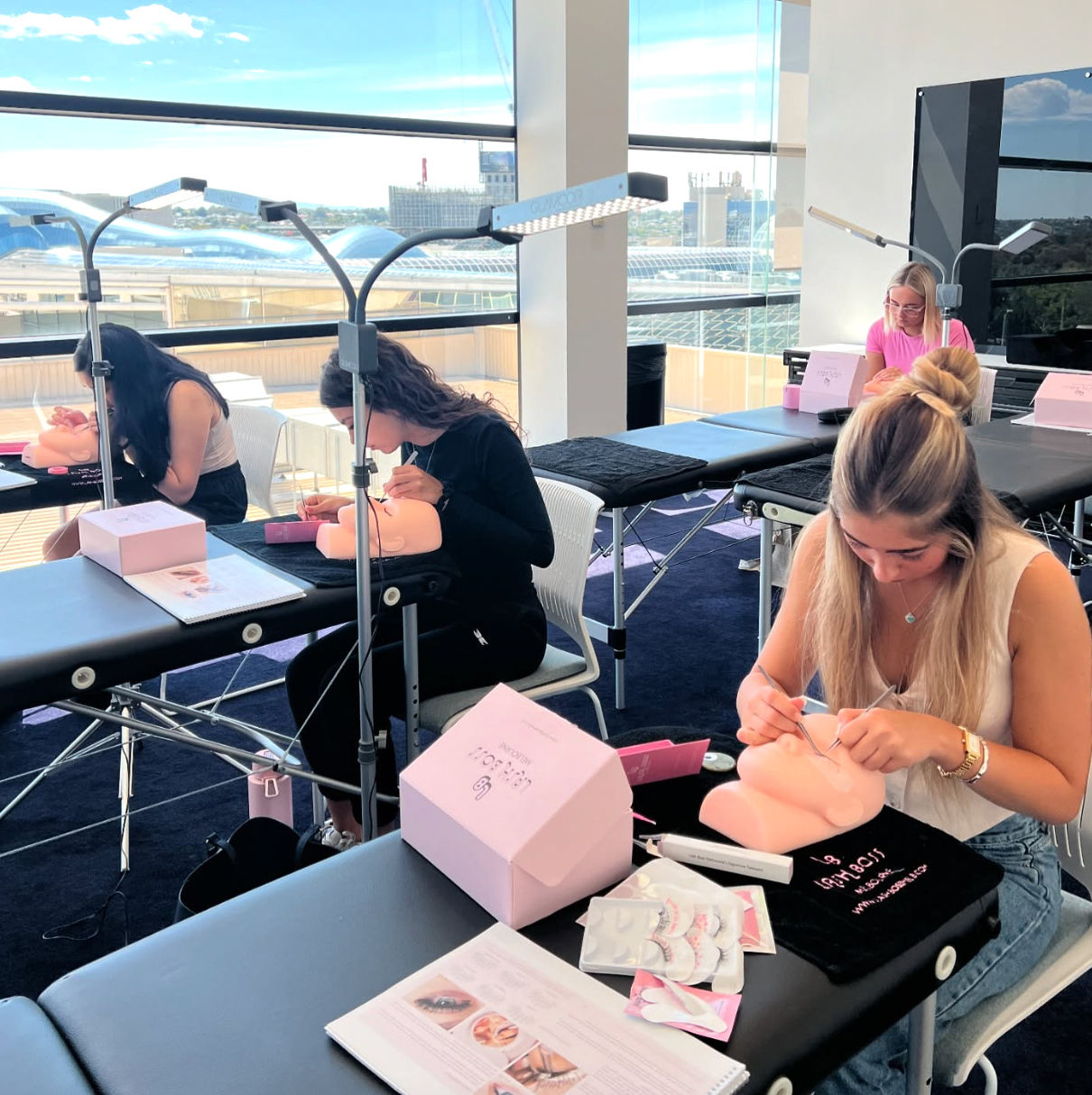 Classic, Hybrid & Volume (2D-10D) In Person Eyelash Extension 2 Day Training