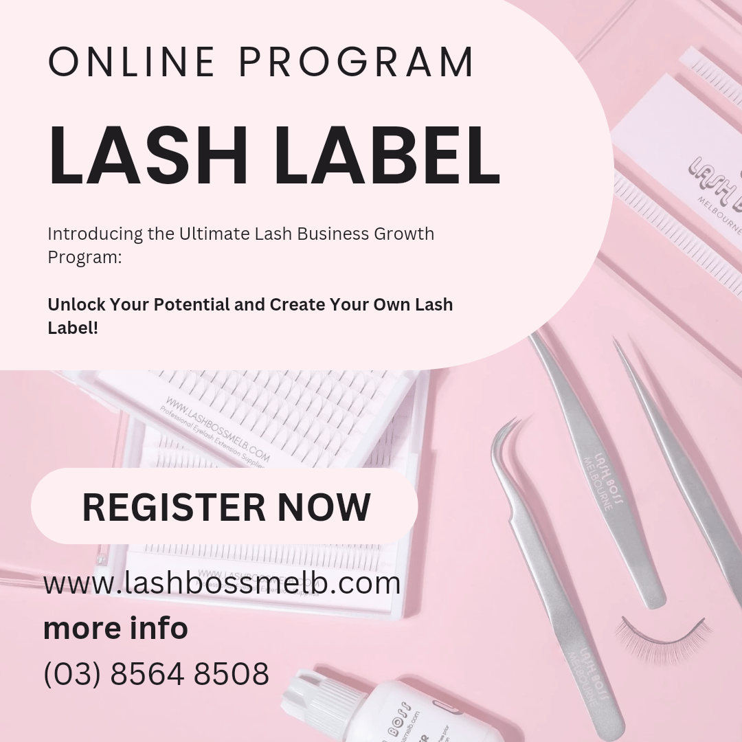 Lash Label The Ultimate Program to Launch Your Own Lash Product Line