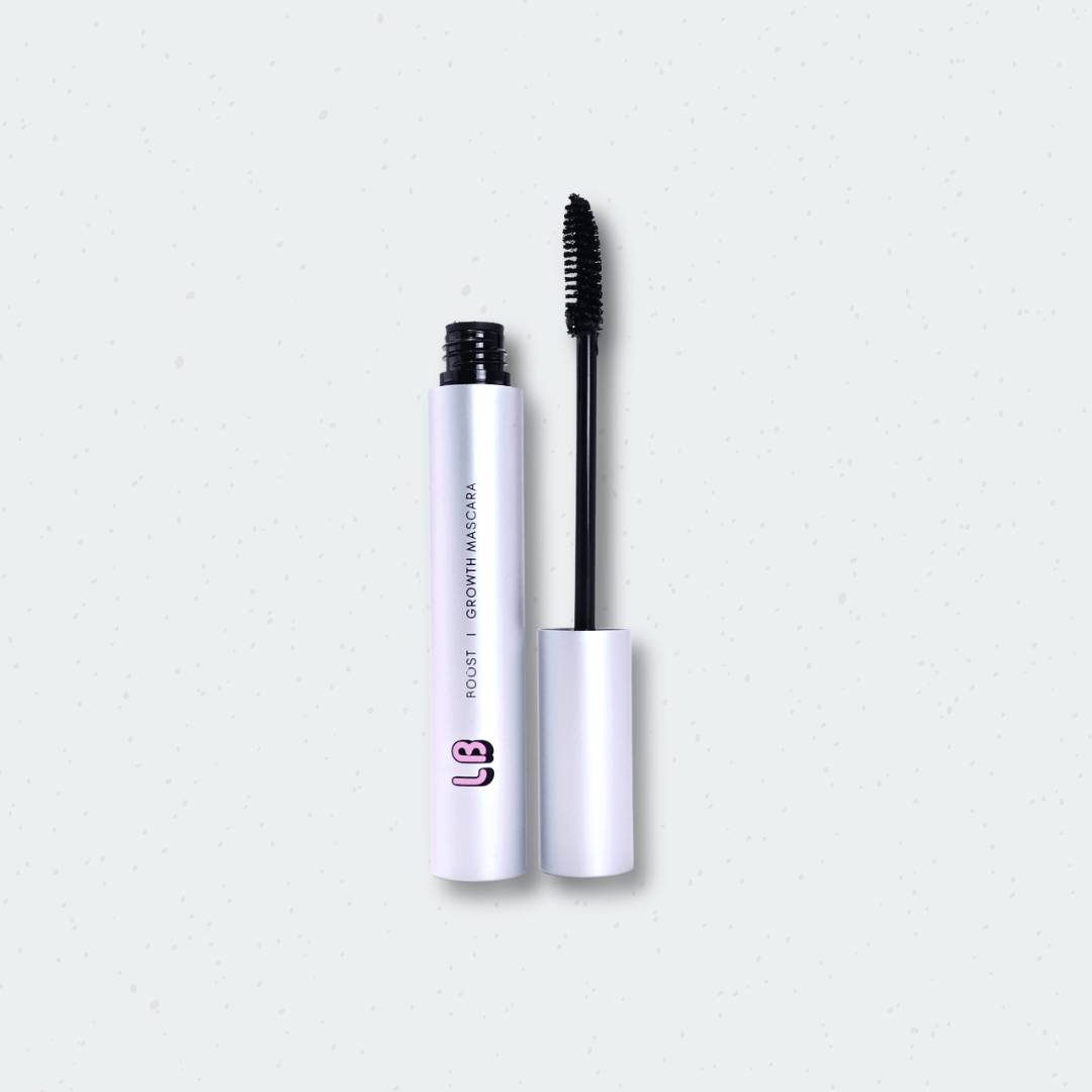 Lash Boss Melbourne's 'Boost' growth mascara, featuring ingredients to help grow natural eyelashes