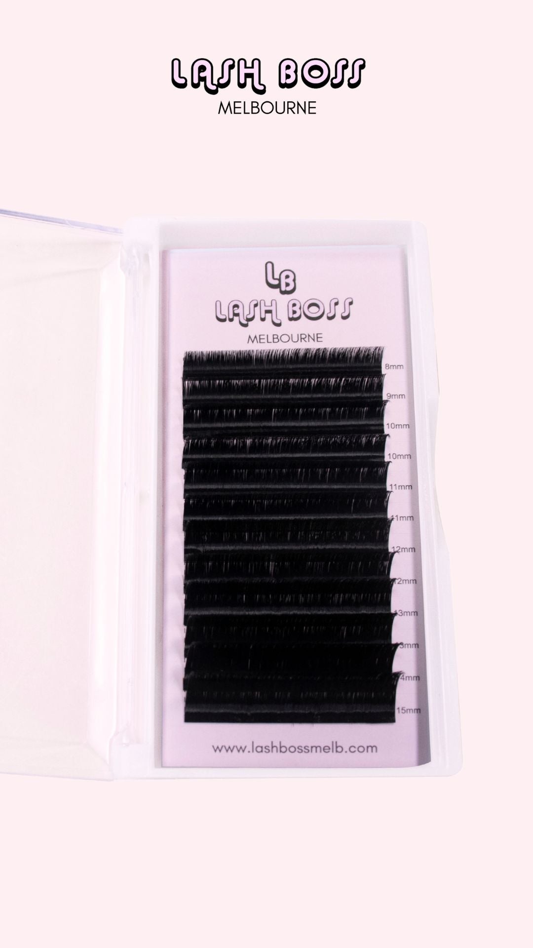 Easy Fan Lash Trays 0.03mm C & D Curl